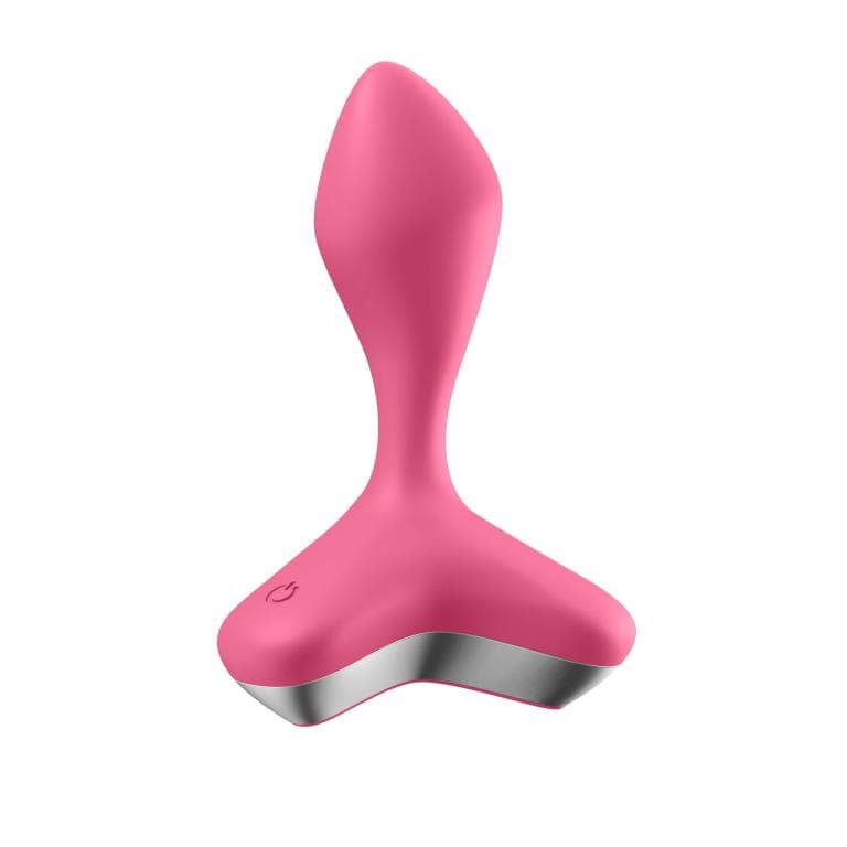Гибкая анальная пробка Game Changer Satisfyer с вибрацией - Розовый Гибкая анальная пробка Game Changer Satisfyer с вибрацией - Розовый