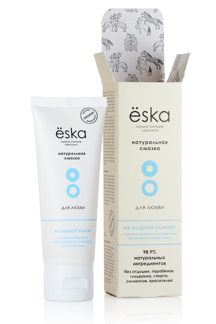 Натуральная смазка Ёska на водной основе - 75 мл