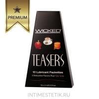 Набор вкусовых смазок Wicked в саше (10 шт. х 3 мл)