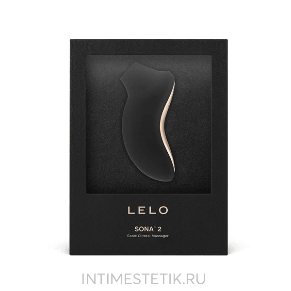 Стимулятор клитора Lelo Sona 2 - Черный Стимулятор клитора Lelo Sona 2 - Черный