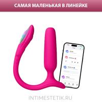 Lovense Lush Anal — анальный вибратор с клиторальной стимуляцией и мобильным управлением