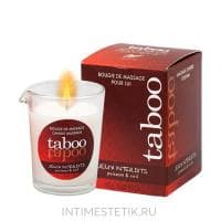 Массажная свеча-афродизиак для мужчин RUF TABOO JEUX INTERDITS, 60 г Массажная свеча-афродизиак для мужчин RUF TABOO JEUX INTERDITS, 60 г