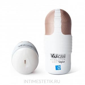 Вибромастурбатор Vulcan Love Skin® Masturbator Wet Vagina + Vibe