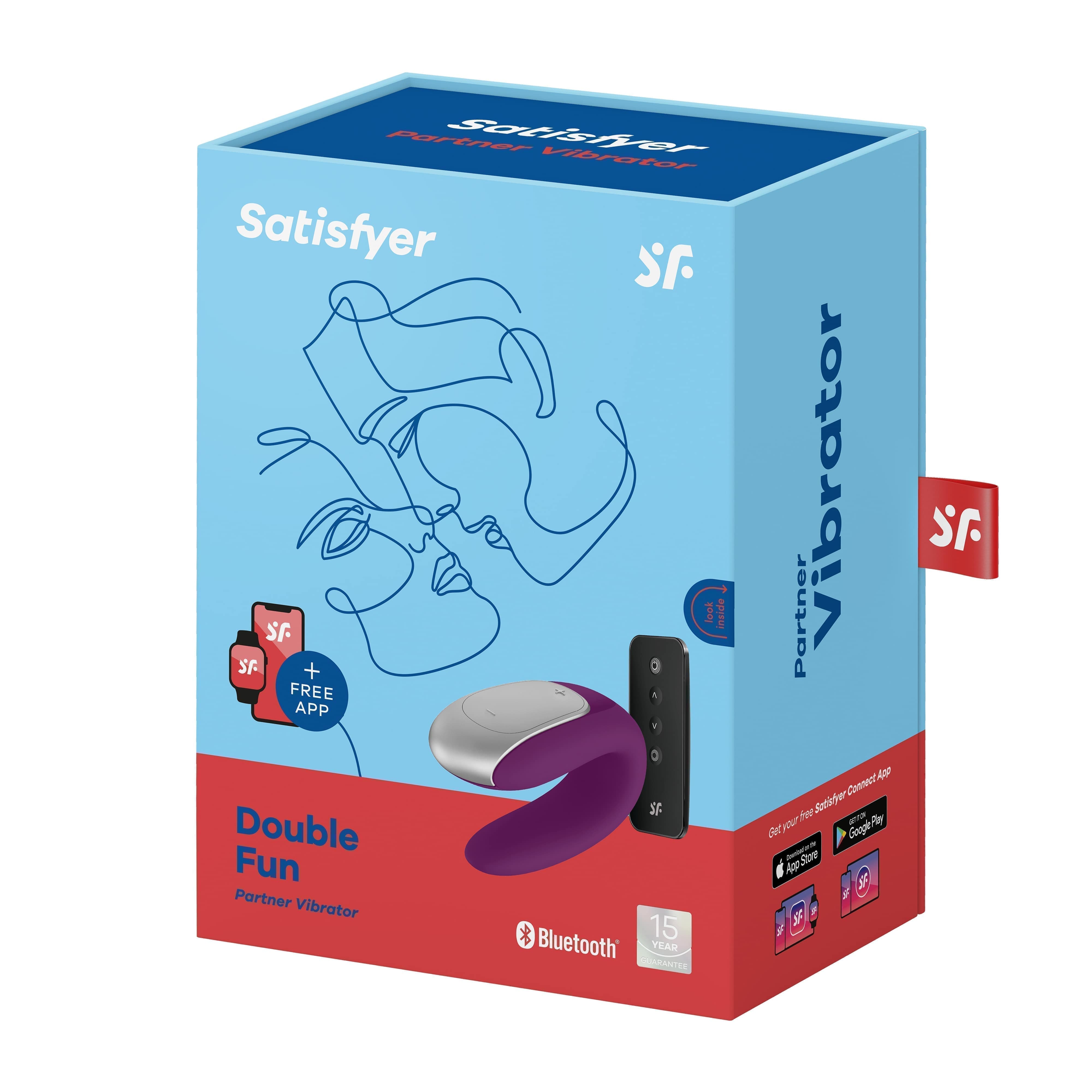 Satisfyer Double Fun - Фиолетовый