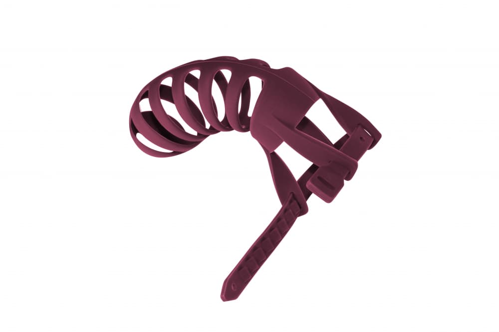 Мужской пояс верности PARTY HARD ROMELLO - Бордовый