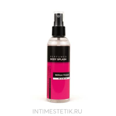 Спрей с феромонами и афродизиаками для тела и белья Pheromone Instinct - MILLION KISSES Спрей с феромонами и афродизиаками для тела и белья Pheromone Instinct - MILLION KISSES
