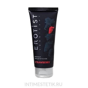 Ароматизированный лубрикант Erotist Strawberry, 100 мл