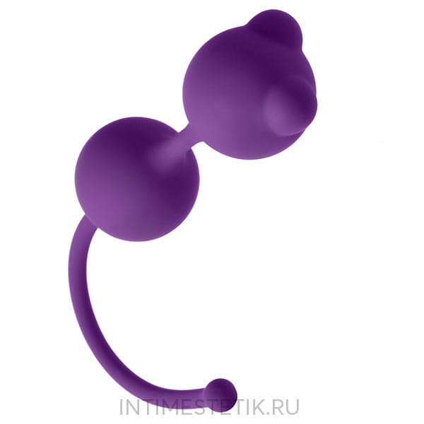 EMOTIONS FOXY - вагинальные шарики для тренировки Кегеля - Фиолетовый EMOTIONS FOXY - вагинальные шарики для тренировки Кегеля - Фиолетовый
