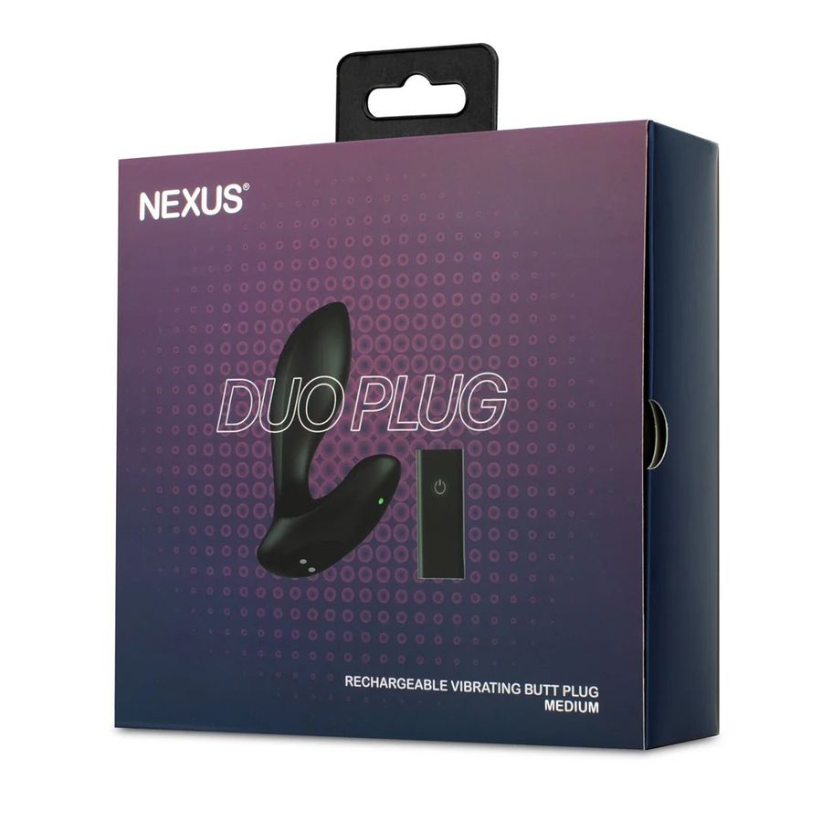 Nexus Duo Plug - пробка с вибрацией и пультом ДУ - Medium Nexus Duo Plug - пробка с вибрацией и пультом ДУ - Medium