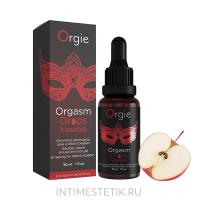 Оргазмический съедобный гель для клитора Orgie Orgasm Drops Kissable (яблоко), 30 мл