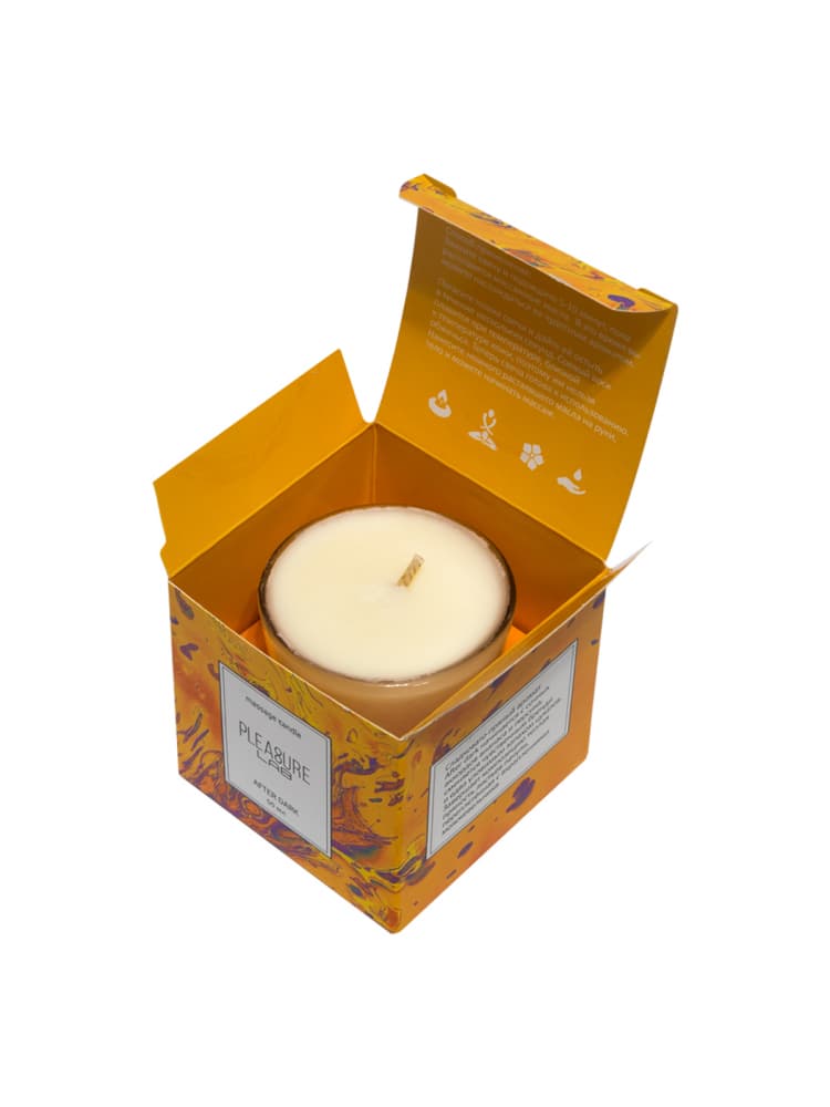 Массажная свеча PLEASURE LAB, 50 мл - AFTER DARK