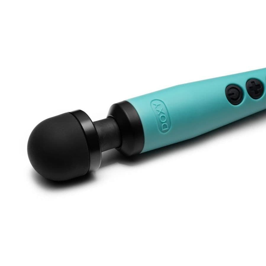 Doxy 3 c кабелем Type-C - компактный массажер-ванд - Морская волна Doxy 3 c кабелем Type-C - компактный массажер-ванд - Морская волна