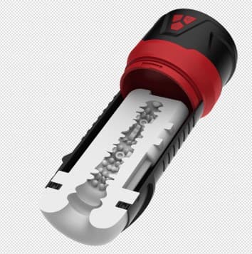 Мастурбатор с эффектом минета и вибрацией Erocome Leo