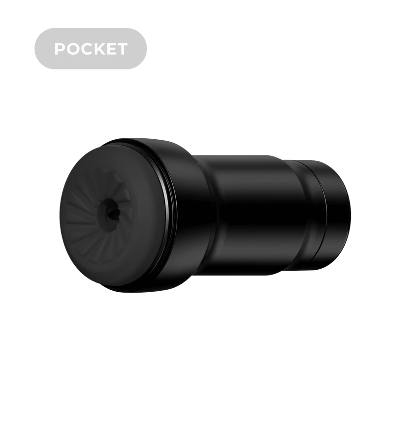Компактный мастурбатор KIIROO Feel Pocket Stroker (тревел-версия) - Черный