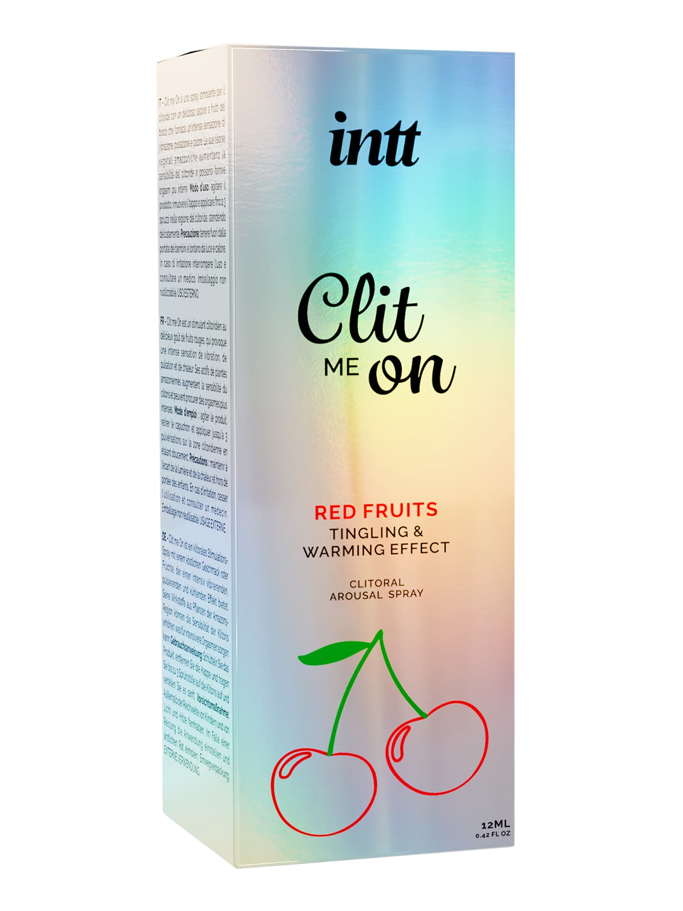 Intt Clit Me On - вкусовой жидкий вибратор - Вишня Intt Clit Me On - вкусовой жидкий вибратор - Вишня