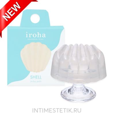 Женский стимулятор Iroha Petit - Shell (Голубой) Женский стимулятор Iroha Petit - Shell (Голубой)