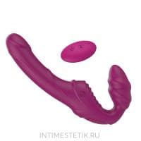 Hot Planet Artemis - безремневой страпон с вибрацией и пультом ДУ Hot Planet Artemis - безремневой страпон с вибрацией и пультом ДУ