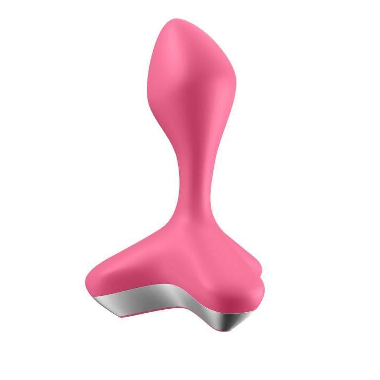 Гибкая анальная пробка Game Changer Satisfyer с вибрацией - Розовый Гибкая анальная пробка Game Changer Satisfyer с вибрацией - Розовый