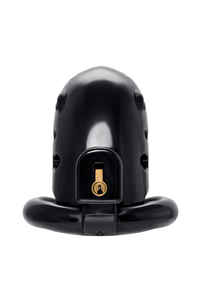 Мужской пояс верности BLACK&RED BY TOYFA пластиковый - Черный