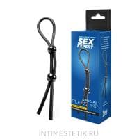 Двойное эрекционное кольцо-лассо Sex Expert