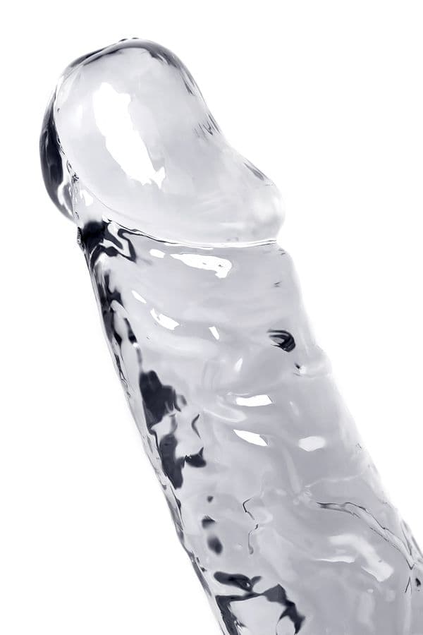 Прозрачный дилдо INTERGALACTIC ROCKET - Прозрачный (Мягкая упаковка)