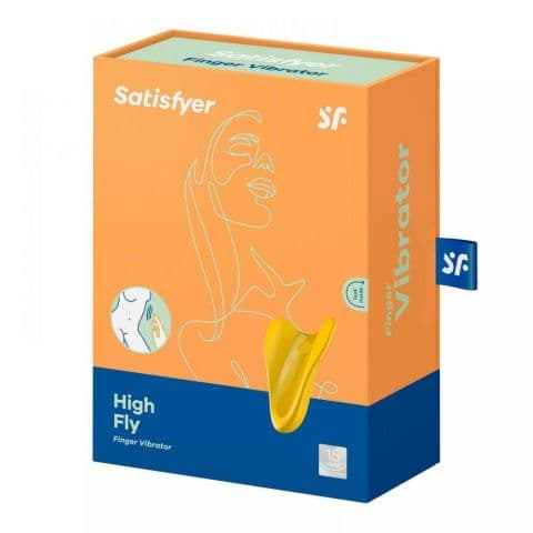 Вибромассажер Satisfyer High Fly - Желтый :3