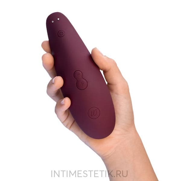 Womanizer Classic 2 - бесконтактный вакуумный стимулятор - Винный Womanizer Classic 2 - бесконтактный вакуумный стимулятор - Винный