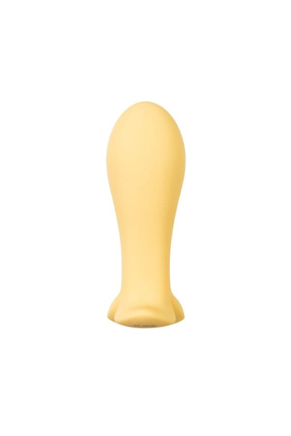 Satisfyer Intensity Plug - анальный плаг с приложением - Желтый Satisfyer Intensity Plug - анальный плаг с приложением - Желтый