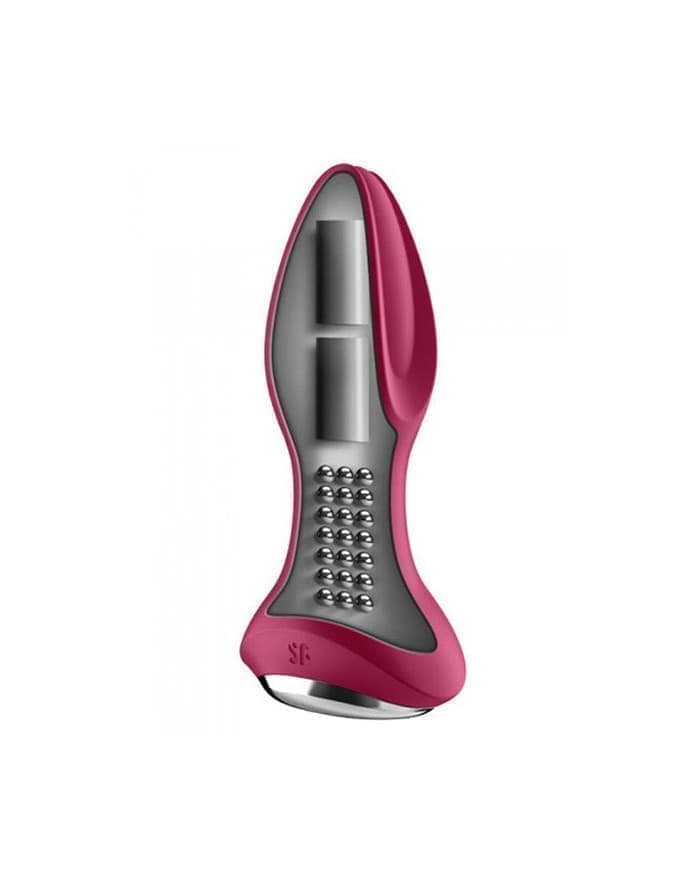 Анальная пробка с риммингом Satisfyer Rotator Plug 2+ - Винный Анальная пробка с риммингом Satisfyer Rotator Plug 2+ - Винный