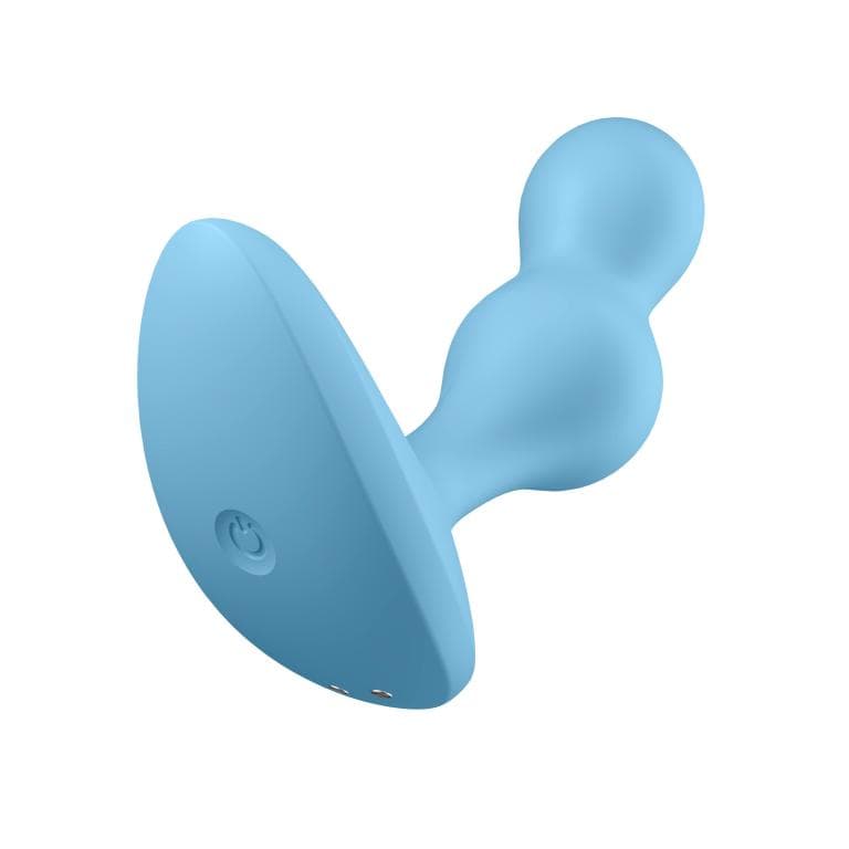 Анальный массажер Satisfyer Deep Diver с мобильным управлением - Голубой Анальный массажер Satisfyer Deep Diver с мобильным управлением - Голубой
