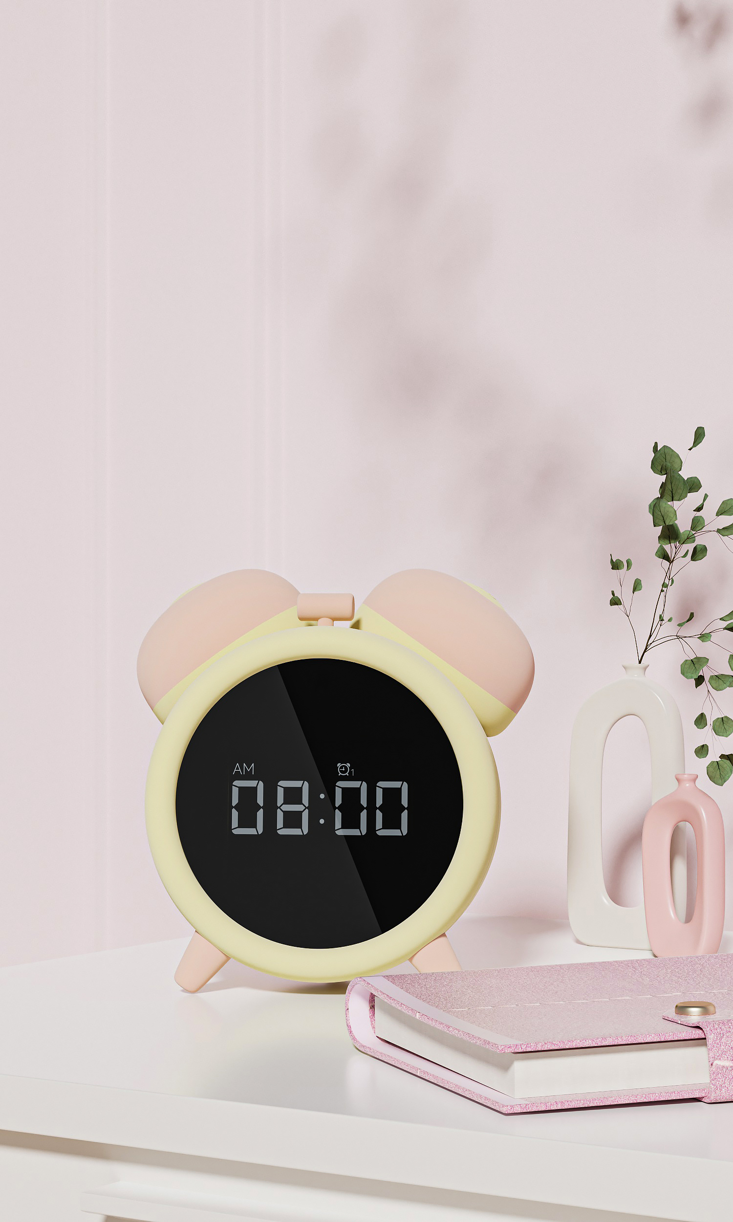 BeYourLover Naughty Clock - умный секс-будильник 3в1 - Желтый