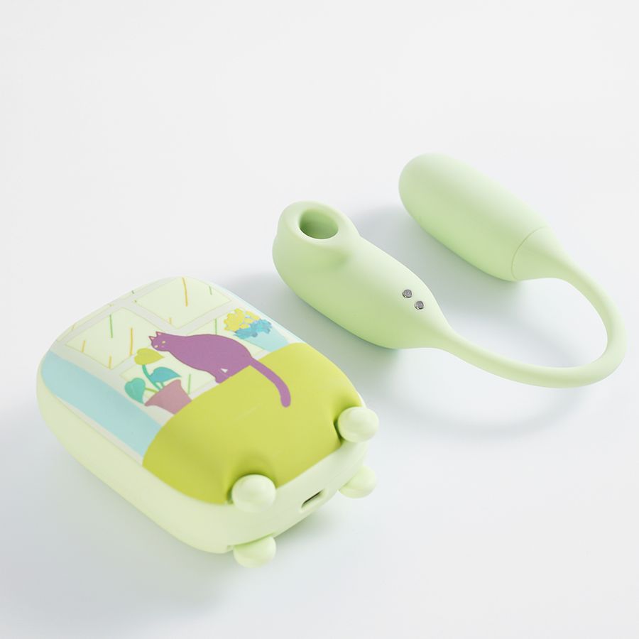 BeYourLover Magic Suitcase - девайс 2в1 - Фисташка