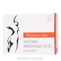 Капсулы для женщин АНГЕЛИКА ЖИЗНЕНЫЙ ТОНУС возбуждающие