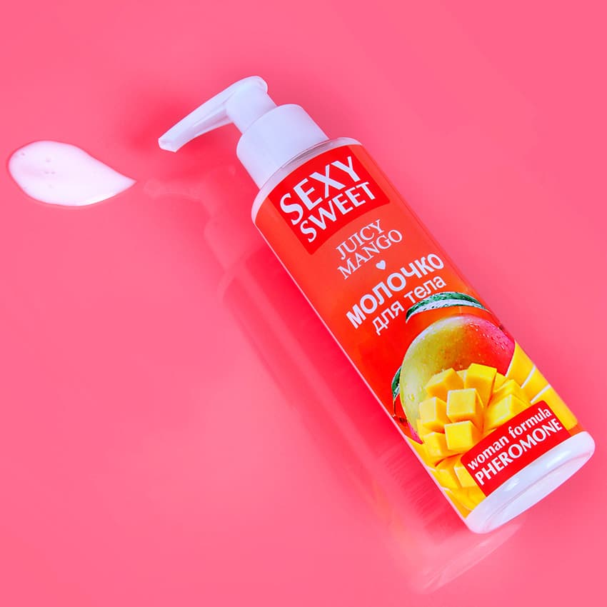 Молочко для тела с феромонами SEXY SWEET, 150 г - Манго Молочко для тела с феромонами SEXY SWEET, 150 г - Манго