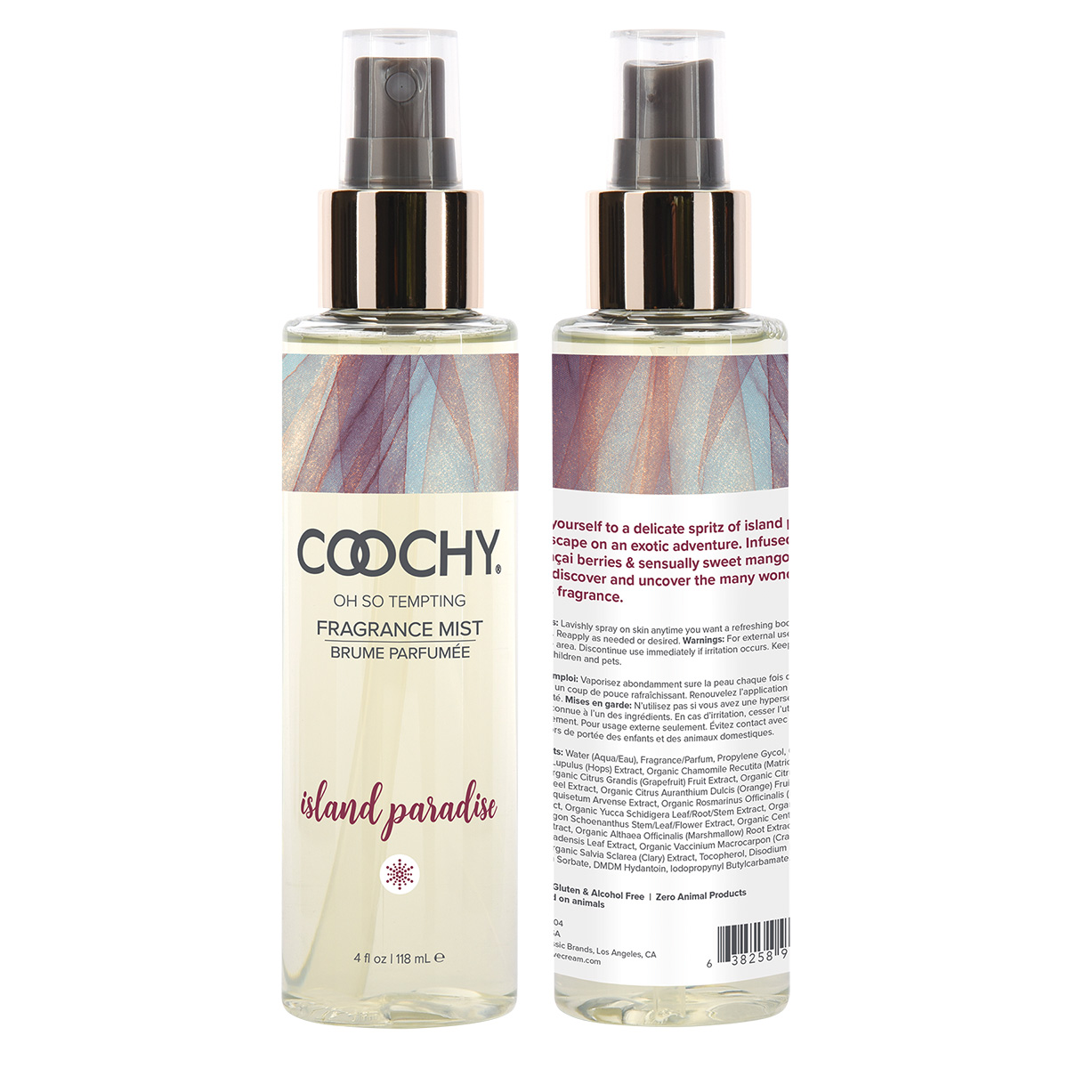 Уходовый спрей-афродизиак COOCHY для тела и волос - Island Paradise Уходовый спрей-афродизиак COOCHY для тела и волос - Island Paradise