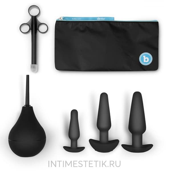 B-VIBE ANAL EDUCATION SET - Черный