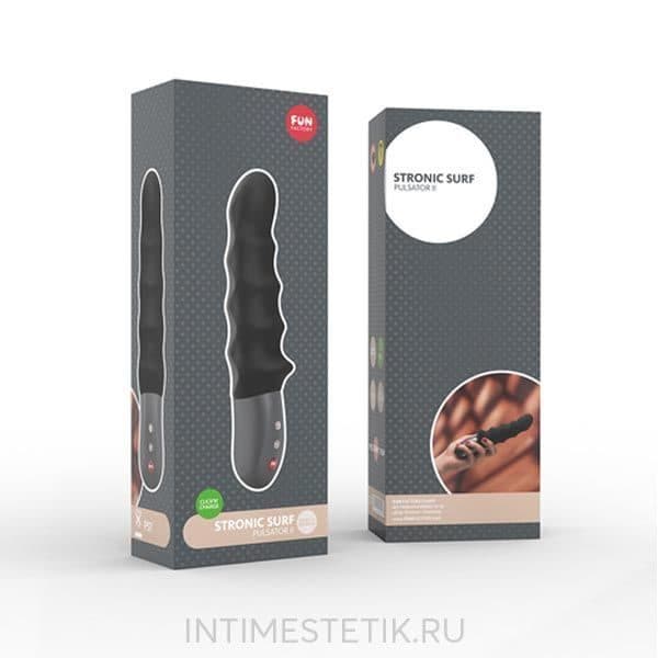 Пульсатор STRONIC SURF Fun Factory - черный  Пульсатор STRONIC SURF Fun Factory - черный