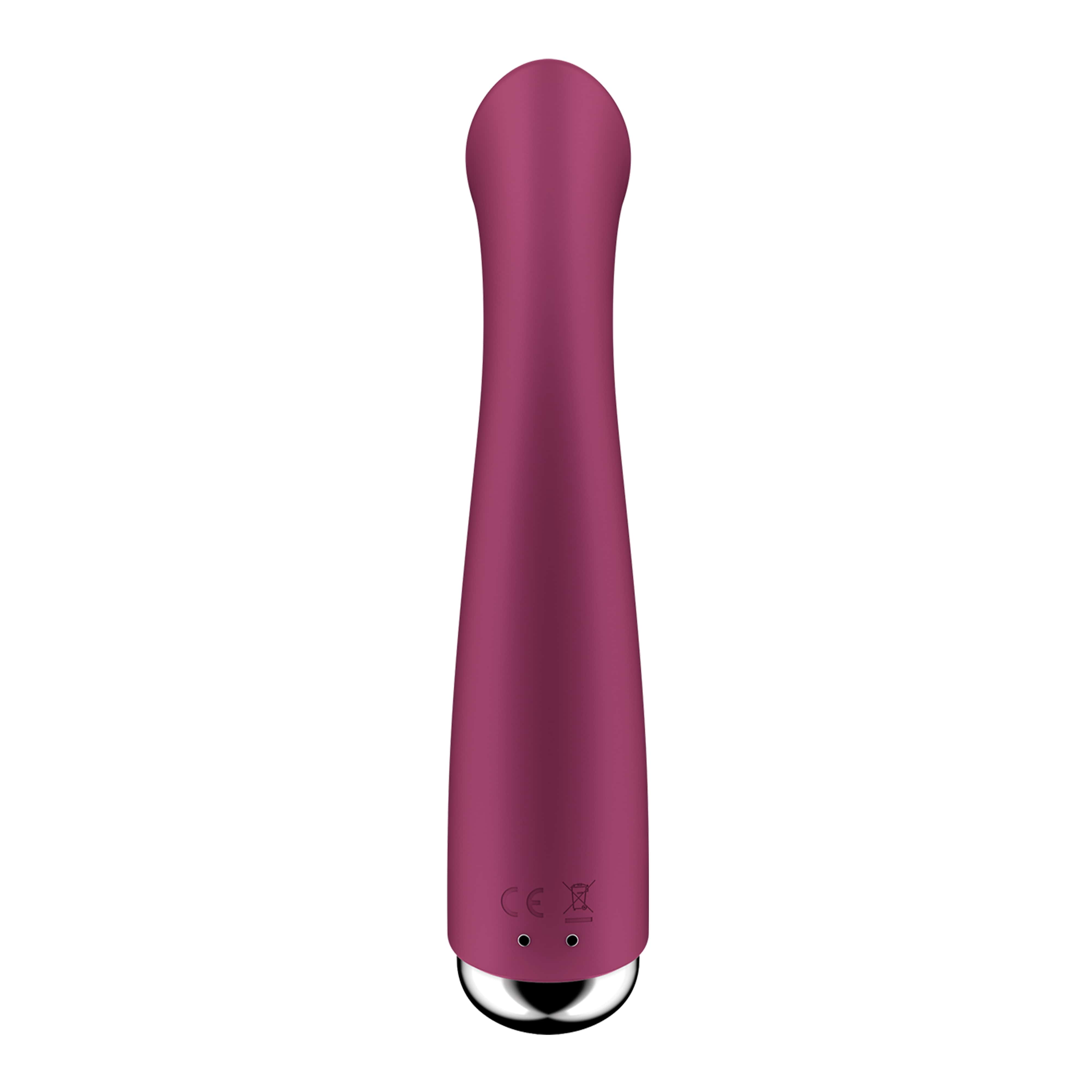 Spinning G-Spot 1 Satisfyer - вибратор для точки G с ротацией - Винный Spinning G-Spot 1 Satisfyer - вибратор для точки G с ротацией - Винный