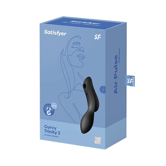 Curvy Trinity 2 Satisfyer - Черный