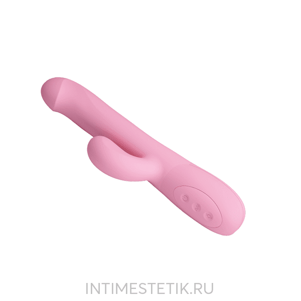 Вибратор с пульсацией и вращением Truman PrettyLove - Нежно-Розовый Вибратор с пульсацией и вращением Truman PrettyLove - Нежно-Розовый