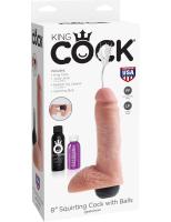 Фаллоимитатор с семяизвержением King Cock 8 (Squirting Cock)