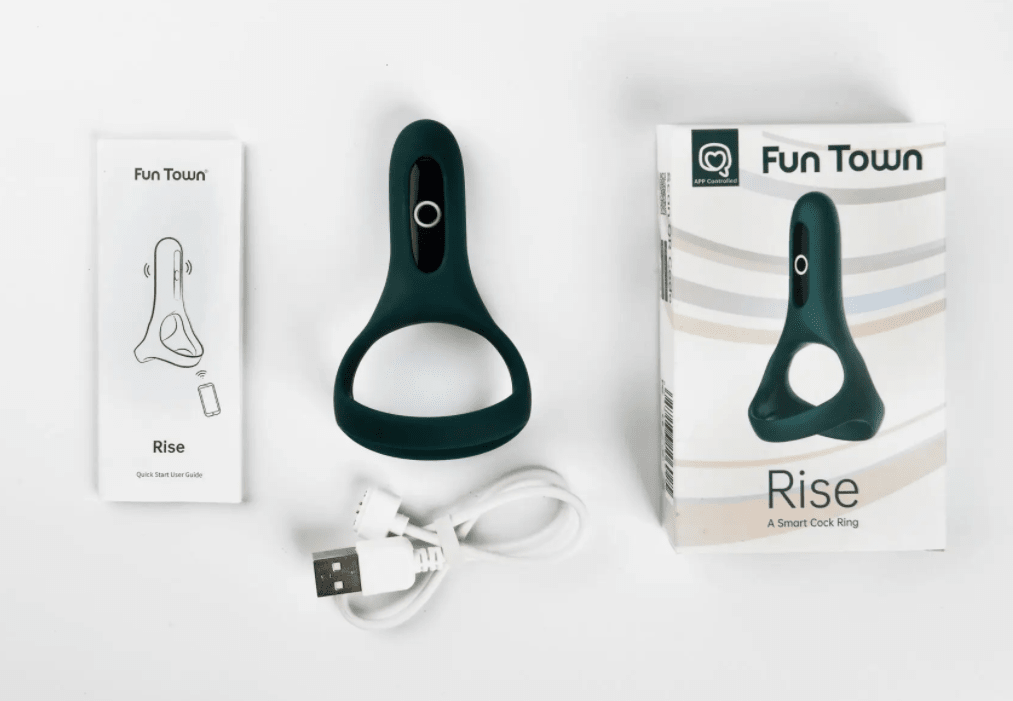 Magic Motion Rise - виброкольцо с мобильным управлением - Морская волна