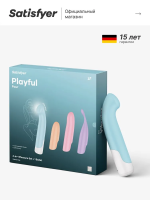 Satisfyer Playful Four - стимулятор 4в1 (4 насадки в комплекте) Satisfyer Playful Four - стимулятор 4в1 (4 насадки в комплекте)