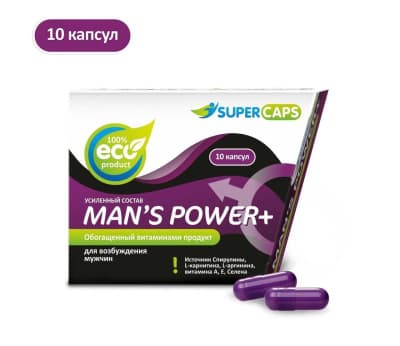 Возбуждающие капсулы Man's Power plus - 10 шт. (в коробке) Возбуждающие капсулы Man's Power plus - 10 шт. (в коробке)