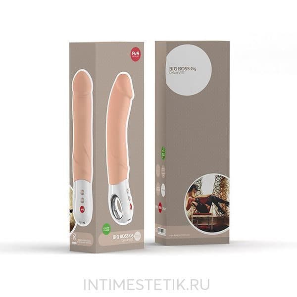 Вибратор BIG BOSS G5 Fun Factory - телесный