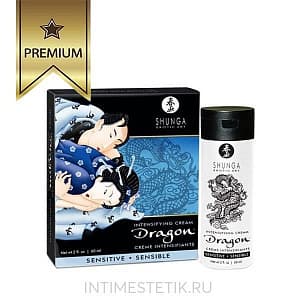 Возбуждающий крем Dragon SENSITIVE Shunga, 60 мл Возбуждающий крем Dragon SENSITIVE Shunga, 60 мл