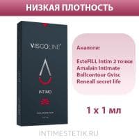 Viscoline Intimo (низкая плотность) филлер для интимной контурной пластики 1,0 ml Viscoline Intimo (низкая плотность) филлер для интимной контурной пластики 1,0 ml