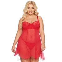 Эротическая сорочка и стринги SOFTLINE COLLECTION CARLA Эротическая сорочка и стринги SOFTLINE COLLECTION CARLA