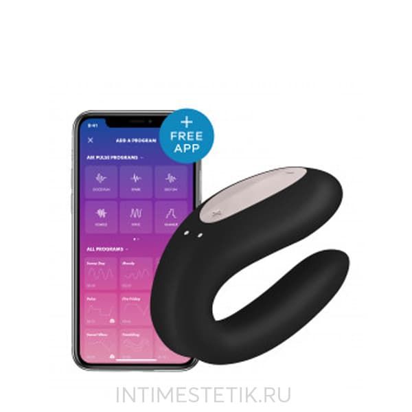 Satisfyer Double Joy - Черный