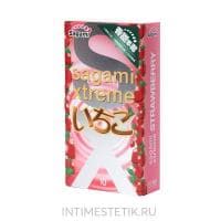 Презервативы SAGAMI Xtreme Strawberry, 10 шт. (аромат клубники) Презервативы SAGAMI Xtreme Strawberry, 10 шт. (аромат клубники)